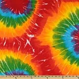 54 Wide Premier Prints Tie Dye Summer Fabric By The Yard