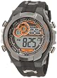Armitron Men's 408188GMG Chronograph Gray and Black Digital Sport Watch