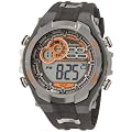 Armitron Men's 408188GMG Chronograph Gray and Black Digital Sport Watch