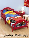 Disney Cars 2 Toddler Bed and Foam Mattress