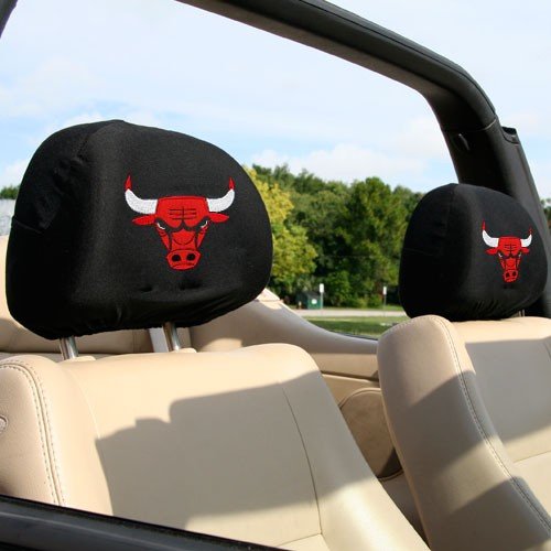 Chicago Bulls Headrest Covers