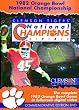 1982 Orange Bowl National Championship Game - DVD 1982 Orange Bowl National Championship Game - DVD