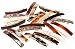 France Luxe 6cm Small Rectangle Barrette - Classic
