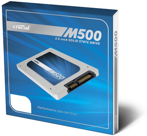 Crucial M500 960GB SATA 2.5-Inch 7mm (with 9.5mm adapter) Internal Solid State Drive CT960M500SSD1