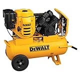 DeWalt D55695 270CC 9 HP, 150 PSI, 17 Gallon Compressor with 18-Volt Battery Start