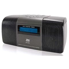 DNT IP Duo WLAN Internet-Radio schwarz