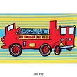 Emily Green Imagination Placemat Red Hot