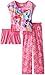 My Little Pony Big Girls' Rainbow Hearts 3-Piece Pajama Set