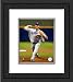 Framed Derek Lowe Los Angeles Dodgers Photograph