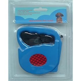 RETRACTABLE EXTENDING EXTENDABLE DOG LEAD PET LEASH 5m 10kg *BLUE* BRAND NEW