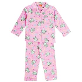 Pyjama Pyjama Girls Hip Hop 2-Piece Flannel Pajama Set (Sizes 8  12)