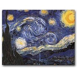 The Starry Night - 5" x 7" Museum Quality Greeting Card