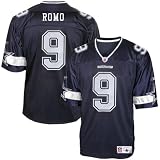 Tony Romo Dallas Cowboys Navy NFL Replica Jersey