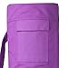 BalanceFrom BFGYFM6PP Goyoga Full Zip Exercise Yoga Mat Bag with Multi-Functional Storage Pockets