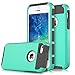 IPhone SE Case,by Ailun,for iPhone SE/5s/5,Soft TPU Bumper&Hard Shell Solid PC Back,Shock-Absorption&Anti-Scratch Hybrid Dual-Layer Slim Cover[Mint Green]