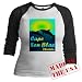 Cape San Blas Florida Travel Jr. Raglan by CafePress