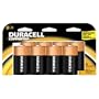 Duracell Batteries, D Size, 8-Count Packages (Pack of 2)