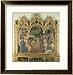 Adoration of the Magi Framed Art Poster Print by Gentile Da Fabriano, 28x28