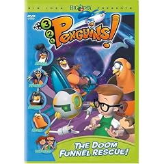 3-2-1 Penguins - Moon Menace on Planet Tell-A-Lie/The Doom Funnel Rescue
