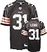 Jamal Lewis Youth Jersey: Reebok Brown Replica #31 Cleveland Browns Jersey - Medium (10-12)