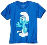 Smurfs Boys 2-7 Smurf Crewneck Tee