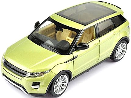 Nine States Metal Body 1:24 Land Rover Evoque Pull Back Car Model Green