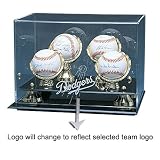 Houston Astros MLB Four Ball Baseball Display Case
