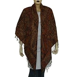 Square Wool Scarf Winter Accessories Handmade Gifts 44 x 44 inches