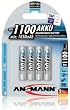 Ansmann - Pilas recargables NiMH Digital 1100 mAh (Paquete de 4)