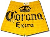Officially licensed Corona "Cerveza Por Favor" Boxer Shorts for Men - Medium 32" - 34" Waist