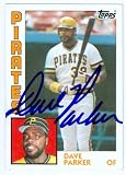 Dave Parker Autographed/Hand Signed Baseball Card (Pittsburgh Pirates) 1984 Topps #775