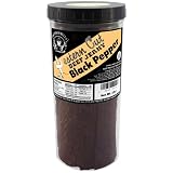 Buffalo Bills 16oz Black Pepper Western Cut Jar Jerky (32 thin-sliced beef jerky strips per jar)