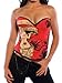 Wingeler Bustier Women Cool Rock N Roll Fashion Boned Corset-A160