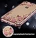 iPhone SE, iPhone 5S Case, iPhone 5 Case, Cellaria Butterfly Floral Series - [Electroplate Bumper] Slim Luxury Lightweight Clear TPU Case Cover For Apple iPhone SE/5S/5, Rose Gold