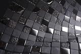 FUSION SILVER ASH MOSAIC BACKSPLASH TILE