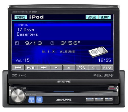 Alpine IVA-D106R DVD CD/MP3 Tuner 7 Motorised Screen