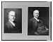 Historic Print (L): [Two portraits of John D. Long, one half-length, seated, the other head-and-shoulders; b