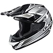 HJC Thrust Men's CS-MX Dirt Bike Motorcycle Helmet - MC-5 Black/Silver/White / Small