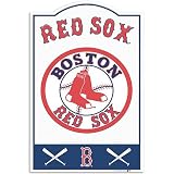 Red Sox Riddell Nostalgic Metal Sign