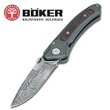 Boker Eurofighter Damascus Steel Folding Knife