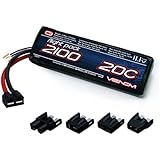 Venom 20C 3S 2100mAh 11.1V LiPo Battery with Universal Plug (EC3/Deans/Traxxas/Tamiya) for RC Car Truck Plane Drone Heli