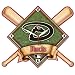 MLB Arizona Diamondbacks High Definition Clock