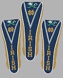 Notre Dame Fighting Irish 3 Driver Head Cover Set