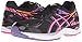 ASICS Women's Gel-Exalt 3 Running Shoe, Black/Pink Glow/Iris, 9 M US