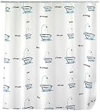 Kitchen & Housewares : Wenko Shower Curtain 120x200 Bathtub, PEVA