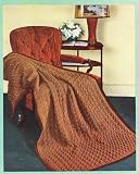 Dude Ranch Knitted Afghan Knit Blanket Throw Pattern Knitting