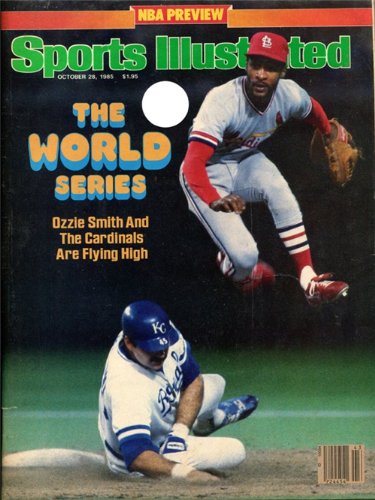 Ozzie Smith Unsigned Sports Illustrated Magazine - October 28, 1985