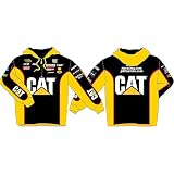 Chase Authentics Jeff Burton Caterpillar 1/4-Zip Uniform Hoodie