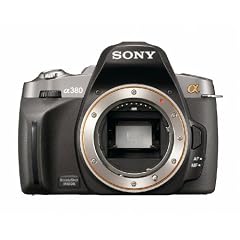 Sony DSLR-A380 SLR-Digitalkamera (14 Megapixel, LiveView, Bildstabilisator) nur Geh�use
