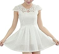 Plaid Print Beaded  Dress